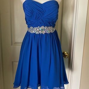 Macy’s City Studio Strapless Formal Dress
